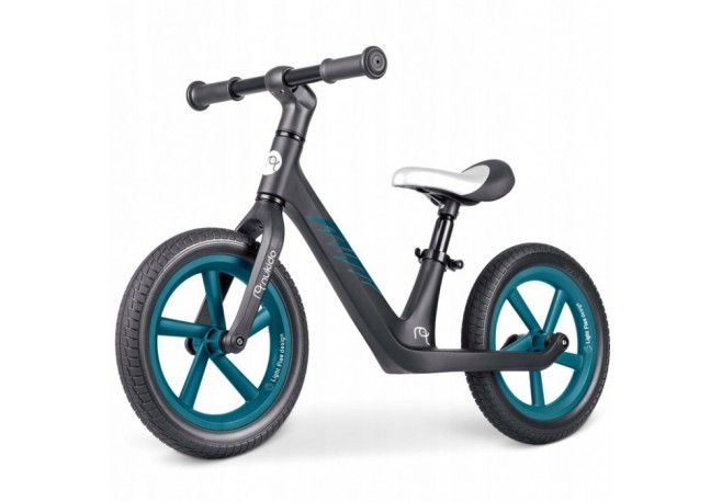 Bicicleta fara pedale pentru copii 87 x 39 x 54 cm roti EVA Light Flee Nukido NK-604 - Negru