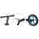 Bicicleta fara pedale pentru copii 87 x 39 x 54 cm roti EVA Light Flee Nukido NK-604 - Negru