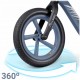 Bicicleta fara pedale pentru copii 87 x 39 x 54 cm roti EVA Light Flee Nukido NK-604 - Bleumarin