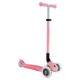 Trotineta Globber Primo cu lumini pliabila  culoare roz pastel