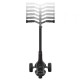 Trotineta pliabila Globber Ultimum Gri cu platforma luminata LED