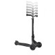 Trotineta pliabila Globber Ultimum Gri cu platforma luminata LED