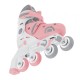 Role reglabile 2 in 1 masura 26-29 culoare roz pal