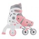 Role reglabile 2 in 1 masura 26-29 culoare roz pal