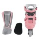 Role reglabile 2 in 1 masura 26-29 culoare roz pal