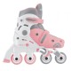 Role reglabile 2 in 1 masura 26-29 culoare roz pal