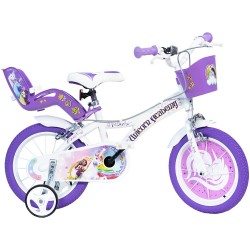 Bicicleta copii Dino Bikes 16 Unicorn Academy