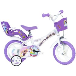Bicicleta copii Dino Bikes 12 Unicorn Academy