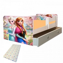 Pat copii junior Frozen ,Elsa -saltea ,sertar