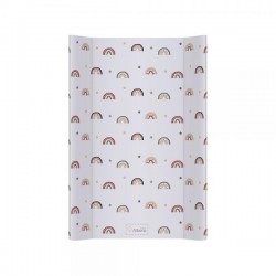 Saltea de infasat bebe moale 70x475 Rainbow Grey 404
