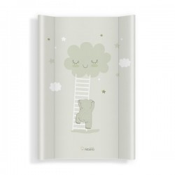 Saltea de infasat bebe moale 70x475 Klups 436 Walk in the Clouds Mint