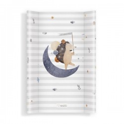 Saltea de infasat bebe moale 70x475 CP3 Moon Hedghog