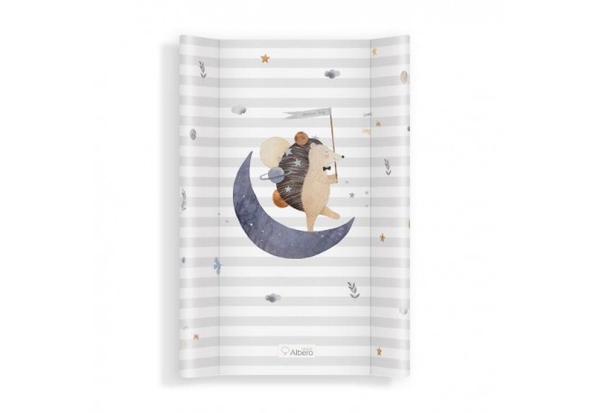 Saltea de infasat bebe moale 70x475 CP3 Moon Hedghog