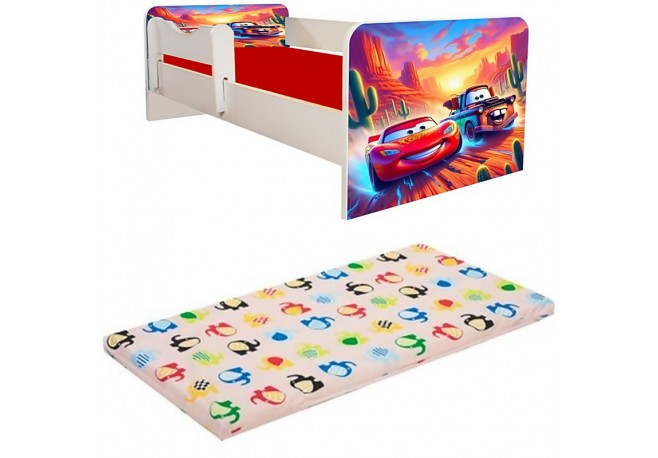 Pat pentru copii 2-6 ani -Cars