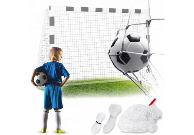 Plasa pentru poarta de fotbal 300 x 200 x 120 cm Neo-Sport 1471
