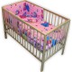 Lenjerie patut Hubners Princess 4 piese roz