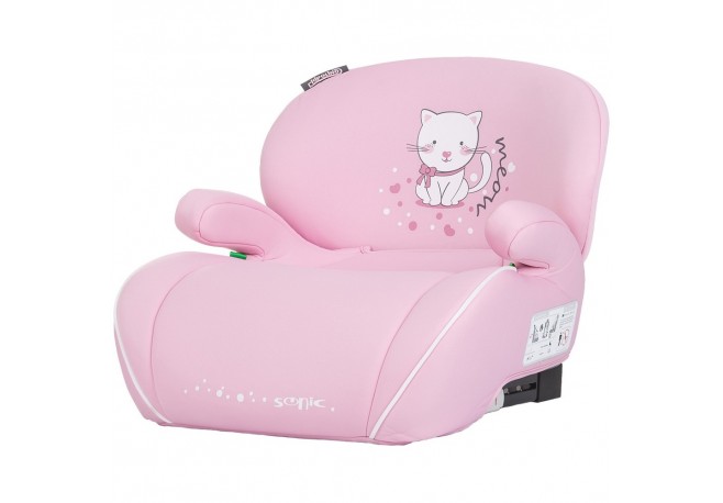 Inaltator auto Chipolino Sonic I-Size 125-150 cm cu sistem Isofix kitten