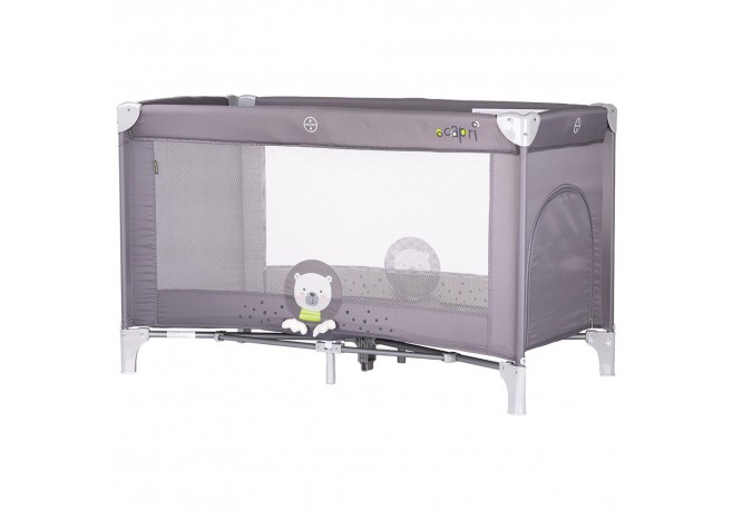 Patut pliabil Chipolino Capri Bear grey