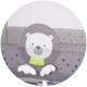 Patut pliabil Chipolino Capri Bear grey