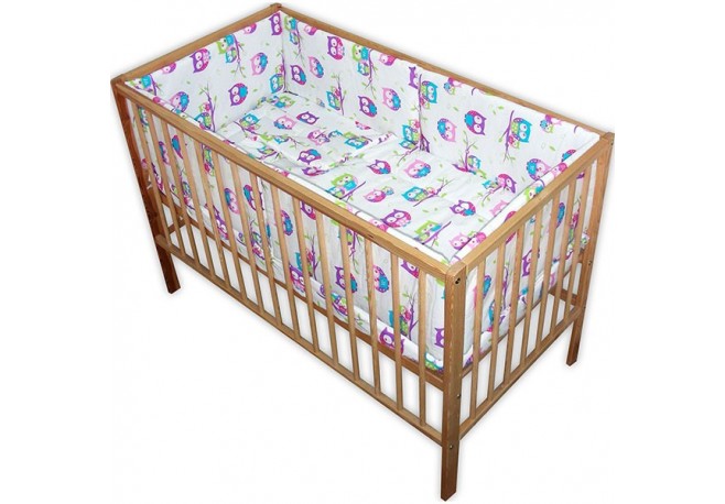 Lenjerie patut Hubners Bufnite 5 piese multicolor