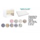 Pachet 3 in 1 Karolina alb-natur 120x60