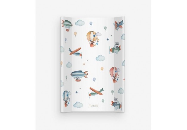Saltea de infasat bebe cu intaritura 70x475 Klups Sky World C004