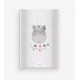 Saltea de infasat bebe cu intaritura 70x475 Klups Hippo A001