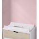 Saltea de infasat bebe cu intaritura 70x475 Klups Hippo A001