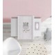Saltea de infasat bebe cu intaritura 70x475 Klups Hippo A001