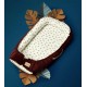 Baby Nest Klups Rosu V108