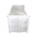 Lenjerie MyKids Coronite Alb 4 Piese 120x60