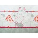 Lenjerie MyKids My Zoo Rosu 4+1 Piese 120x60 cm