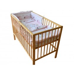 Lenjerie MyKids Catelus Roz 5 Piese 120x60