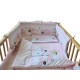 Lenjerie MyKids Catelus Roz 5 Piese 120x60