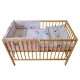 Lenjerie MyKids Catelus Roz 4 Piese 120x60