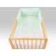 Aparatoare Laterala MyKids Teddy Stelute Turquoise M1 140x70