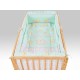 Aparatoare Laterala MyKids Teddy Stelute Turquoise M1 140x70