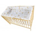 Lenjerie MyKids TEDDY STELUTE GRI M2 4+1 Piese 120x60 cm