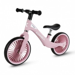 Bicicleta fara pedale cadru nailon roti PU Kidwell NIX - Roz