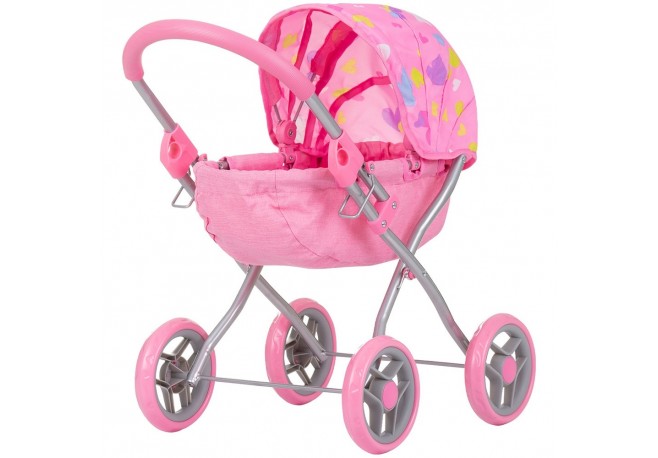 Carucior pentru papusi Chipolino Daisy hearts