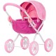 Carucior pentru papusi Chipolino Daisy pink linen