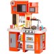 Set jucarie Chipolino Kitchen 84 cm cu sistem de curgere apa lumini sunete si 79 accesorii