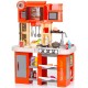 Set jucarie Chipolino Kitchen 84 cm cu sistem de curgere apa lumini sunete si 79 accesorii