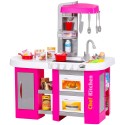 Set jucarie Chipolino Kitchen 725 cm cu sistem de curgere apa lumini sunete si 53 accesorii
