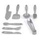 Set jucarie Chipolino Kitchen 725 cm cu sistem de curgere apa lumini sunete si 53 accesorii