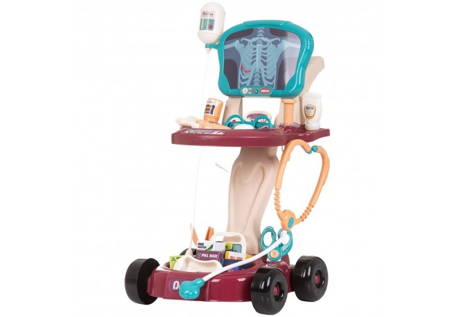 Set jucarie Chipolino Doctor cu lumini si 29 accesorii