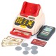 Set jucarie Chipolino Cash Register cu lumini sunete si 24 accesorii
