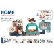 Set jucarie Chipolino Coffee Machine cu lumini sunete si 41 accesorii