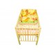 Lenjerie MyKids Dino Roz 5 Piese 120x60