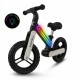 Bicicleta fara pedale cadru nailon cu LED roti EVA Kidwell SUNO - Alb-Negru